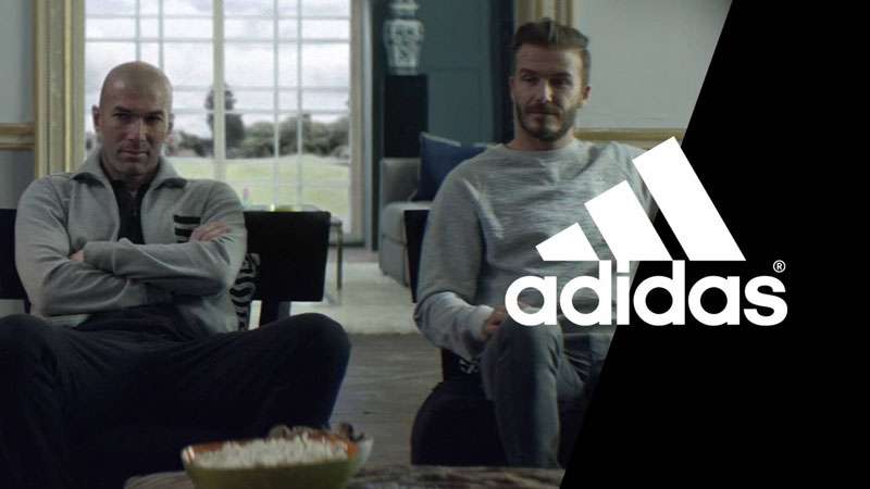 Фрагмент из видеоролика рекламы adidas Football — House Match (Beckham, Zidane, Bale и Lucas Moura) (2014).jpg