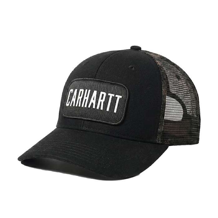 Бейсболка Carhartt CANVAS MESH-BACK CAMO с сеткой 105047-N04