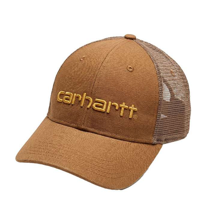 Бейсболка Carhartt DUNMORE BALL с сеткой коричневый 101195 213