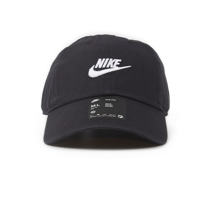 Бейсболка Nike Club U Futura Washed FB5368-011 M/L