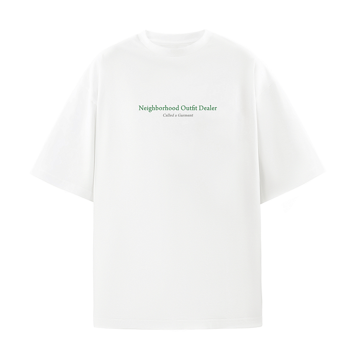 Футболка Called a Garment Birds молочный