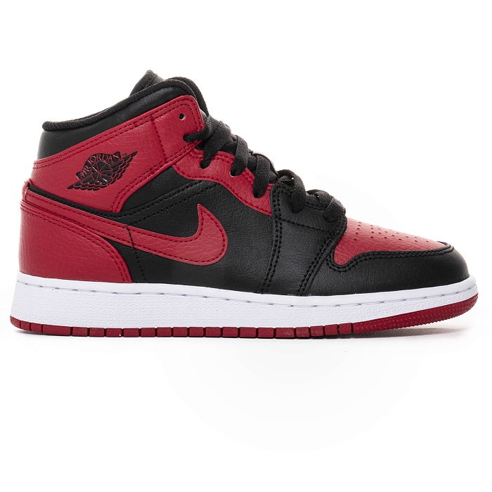 Кроссовки Air Jordan 1 mid Banned 554724-074