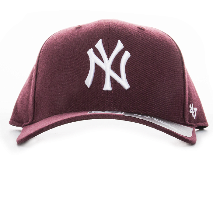 Бейсболка '47 Brand COLD ZONE MVP DP New York Yankees B-CLZOE17WBP--KM Dark Maroon