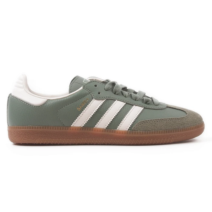 Кроссовки женские Adidas Samba OG Silver Green IE7011