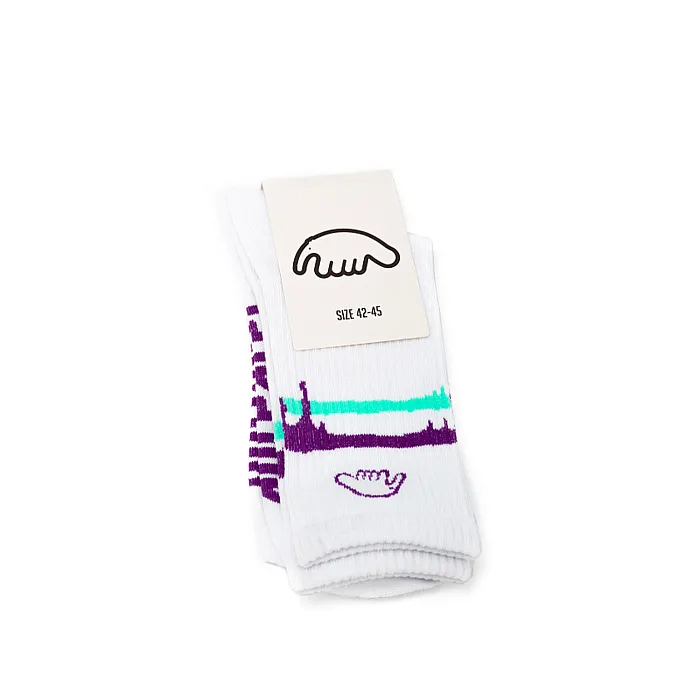 Носки ANTEATER White-Stripes M-L